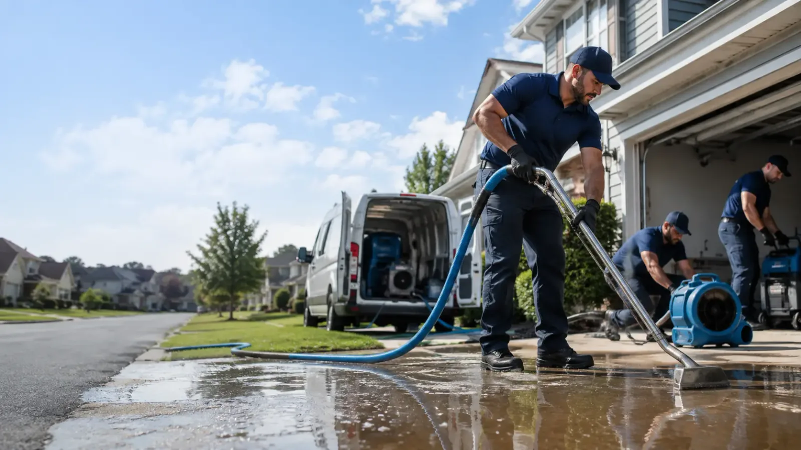Flood Damage Restoration in Wesley, ME